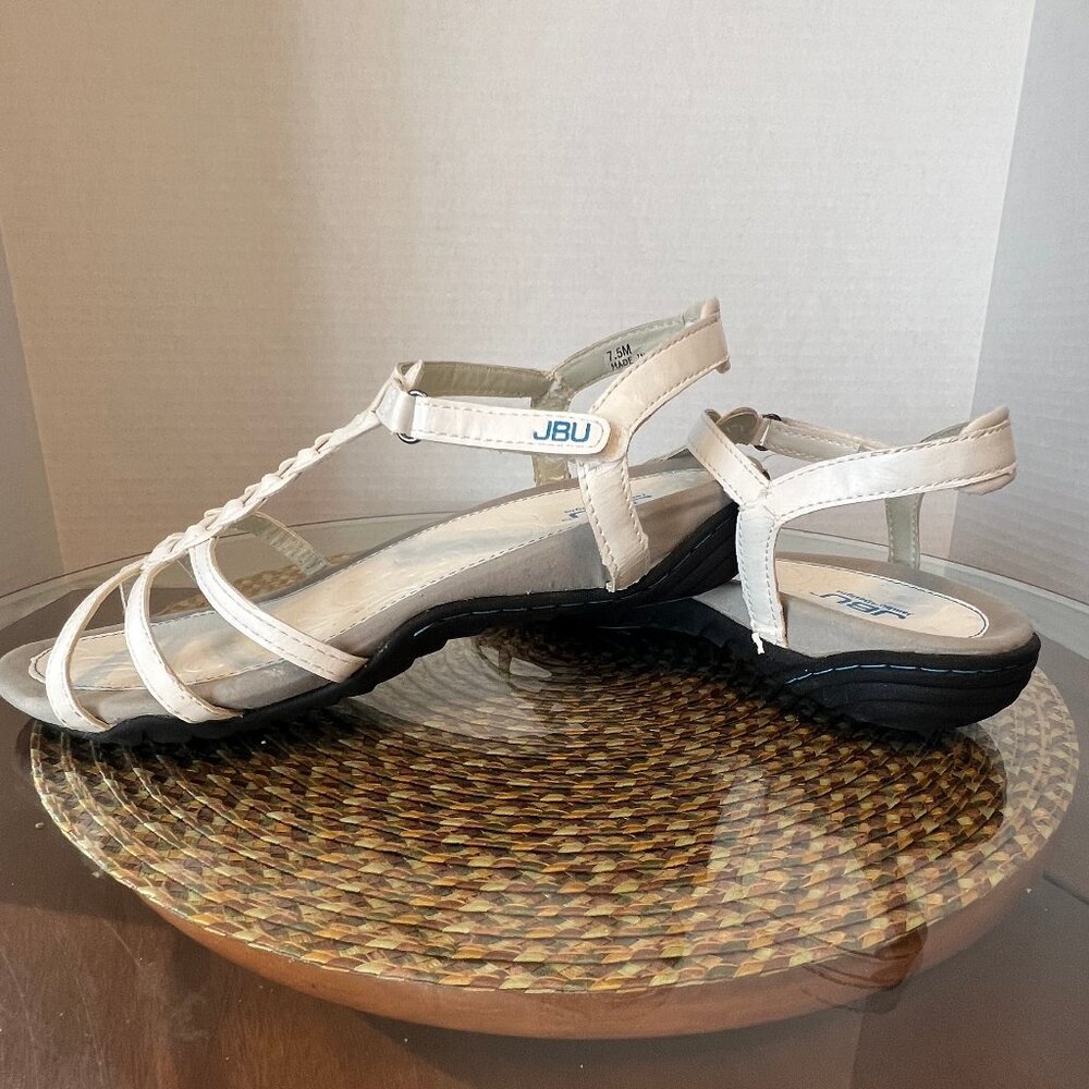 JBU Leila Braided Wedge Sandals - Picture 3 of 16